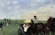 Edgar Degas Racetrack Sweden oil painting artist